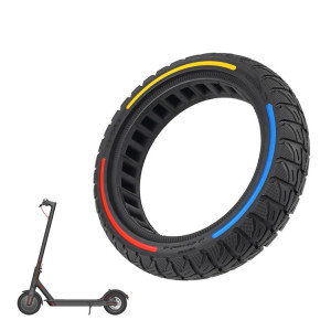 Pneus en nid d'abeille tout-terrain colorés de 8,5 x 2 pouces pour Xiaomi M365 / Pro / Pro 2 / 1S / Lite (tricolore) SH101A1920-20