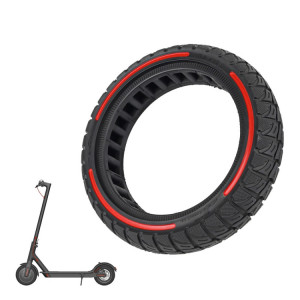 Pneus en nid d'abeille tout-terrain colorés de 8,5 x 2 pouces pour Xiaomi M365 / Pro / Pro 2 / 1S / Lite (rouge) SH101B540-20