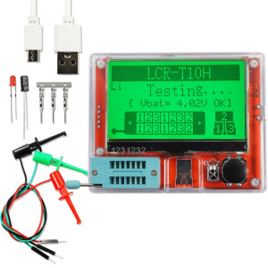 Testeur de Transistor LCR-T10H, affichage TFT pour Test de résistance de condensateur de Diode Triode, spécification: batterie au Lithium construite SH74011159-20