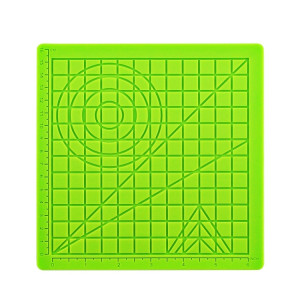 Tapis de modèle de peinture de bricolage de silicone de copie de stylo d'impression 3D, spécification: vert SH44021223-20