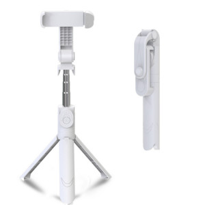 Trépied de téléphone portable XT09 Live, support de perche à selfie Bluetooth, perche à selfie (blanc) SH601B1477-20