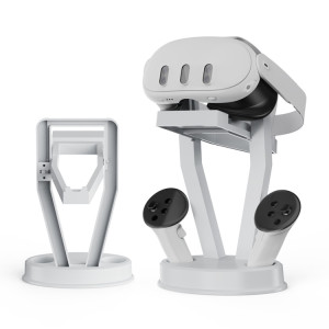 JYS-MQ003 pour Meta Quest 3/2 VR lunettes support de poignée accessoire d'organisateur de bureau (blanc) SH201A154-20