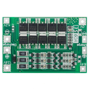 Carte de protection de chargeur de batterie Li-Ion 3S 11.1V 12.6V 60A 18650 (équilibrée) SH501A1530-20
