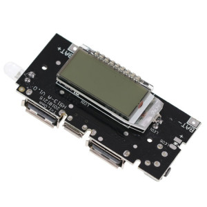 Module de chargeur de batterie double USB18650, Boost de puissance Mobile, batterie Li-Ion, affichage numérique, charge de la carte mère SH4172890-20
