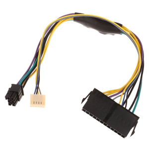 Câble adaptateur pour HP Elite 8100 8200 8300 ATX 24 broches vers 6P SH43511274-20
