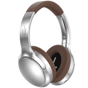 SOYTO VJE901 Casque Bluetooth rétro Bandeau en métal Casque de sport sans fil (marron argenté) SS401A1681-20