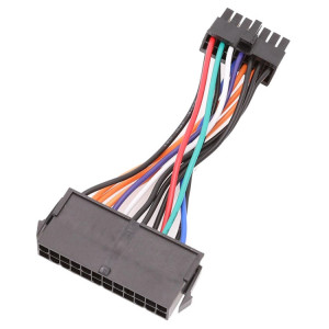 Câble d'alimentation 10cm 24P à 14P, câble adaptateur 24 broches à 14 broches pour Lenovo IBM Q77 / B75 / A75 / Q75 SH06011600-20