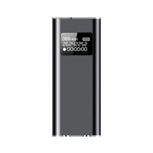 Enregistreur vocal intelligent Q25 avec écran HD antibruit Clip arrière Voice Reporter, taille: 4 Go (noir) SH701A993-20