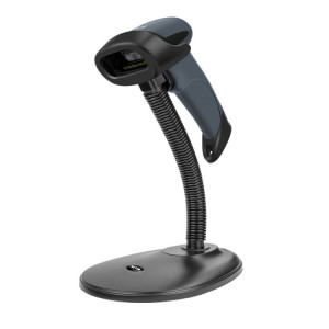 Machine de balayage mobile portative à lumière rouge, balayeuse de code unidimensionnelle à détection automatique NETUM, modèle: sans fil avec support SN35041286-20