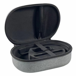 Pour Apple Vision Pro tête portant des lunettes VR sac de rangement Portable voyage VR étui rigide de protection (gris) SH701A1855-20