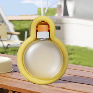 Tasse d'eau d'extérieur pour animaux de compagnie, bouilloire pliable Portable 350ml jaune SH6803985-20