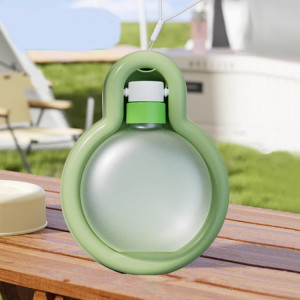 Tasse d'eau d'extérieur pour animaux de compagnie, gobelet pliable et Portable, bouilloire 500ml, vert SH680639-20
