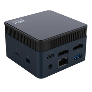 ZX01PLUS N100/DDR5 12ème AlderLake-N100 double 4K60 Hz pour bureau et maison, spécifications : 12 Go + 512 Go/prise britannique SH98121822-20