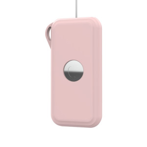 Pour Apple Vision Pro accessoires étui de protection d'alimentation batterie coque de stockage en Silicone (rose) SH901B577-20