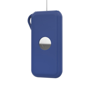 Pour Apple Vision Pro accessoires étui de protection d'alimentation batterie coque de stockage en silicone (bleu profond) SH901C662-20