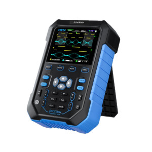 FNIRSI 2 en 1 petit oscilloscope numérique à double canal à fluorescence portatif, prise américaine (bleu) SF601B1441-20