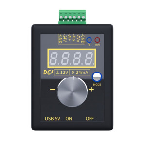 FNIRSI 0-12V/0-4-24mA générateur de signal de courant de tension négative positive portable (sans batterie) SF301A1035-20