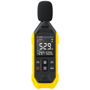 Détecteur de volume domestique FNIRSI Noise Decibel Meter (jaune) SF301A1820-20