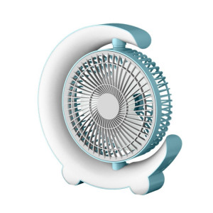 Ventilateur portable de bureau Cool Marquee à chargement USB F11 (bleu ciel) SH601C1441-20