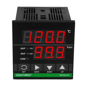 SINOTIMER MH0302 contrôleur Intelligent de température et d'humidité de haute précision, affichage numérique de la température et de l'humidité SS59921804-20