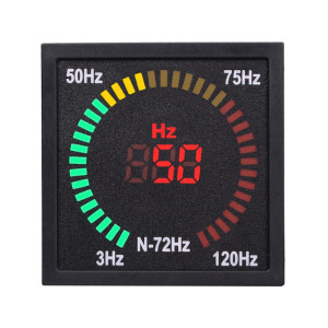 SINOTIMER N-72HZ indicateur de Signal de fréquence ca, plateau tournant carré, compteur de fréquence numérique LED SS61371816-20