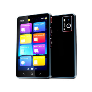 Hishell P40 Traducteur intelligent 135 langues Machine de traduction en ligne intelligente vocale Traduction vocale multilingue hors ligne (Noir) SH501A826-20