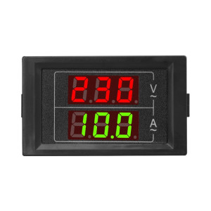 SINOTIMER D85-5035VA Compteur numérique compact de tension et de courant AC monophasé à double affichage SS621760-20