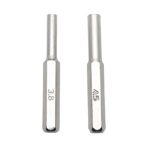 Pour le démontage de la console de jeu N64/NGC/SFC, outils matériels, accessoires de tournevis, modèle : manchon 3,8 mm + 4,5 mm. SH1303289-20