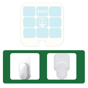 Carte de colle de remplacement, 20 pièces/paquet, pour piège à insectes d'intérieur enfichable, recharges de planches de colle SH34021024-20
