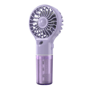 Ventilateur électrique portatif d'hydratation de ventilateur de brumisation tenu dans la main rechargeable par USB (violet) SH501A13-20