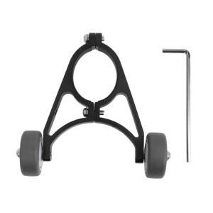 Support de roue auxiliaire de scooter électrique Support de roue pliant pour série Xiaomi M365 / 1S / Pro / Ninebot / F40 / F30 / F20 (noir) SH601A241-20