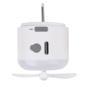 Tente de Camping en plein air suspendue, lumière ambiante, ventilateur d'humidification par pulvérisation magnétique (blanc) SH901A276-20