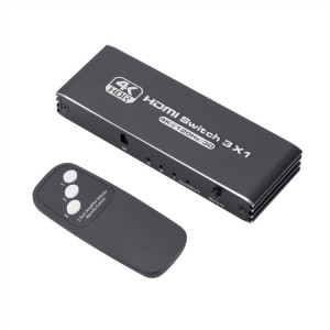 120Hz HDMI 2.0 4K avec commutateur de télécommande HDCP 2.2 version 3 en 1 convertisseur vidéo SH33021662-20