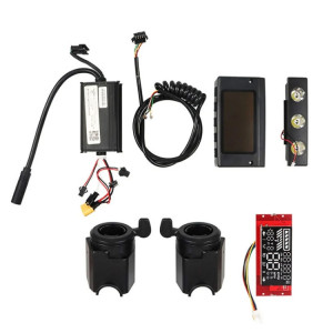 Kit de panneau d'affichage de contrôleur numérique principal de scooter électrique de 8 pouces pour Kugoo S1 / S2 / S3 / ETWOW (noir) SH101A1999-20