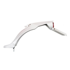 Garde-boue multifonctionnel de scooter électrique ZHIKAN avec feu arrière pour Xiaomi M365 / PRO / PRO2 (blanc) SZ401B1861-20