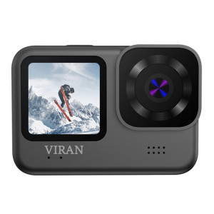 VIRAN V9 4K Caméra d'action anti-secousses de plongée à écran double couleur Enregistreur de voyage pour cyclisme en plein air (carré) SV101A1537-20