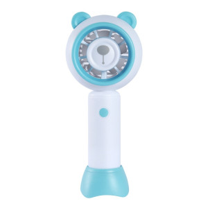Mini ventilateur portatif USB de dessin animé mignon de bureau (ours bleu) SH701A1901-20