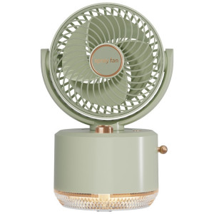 Refroidisseur de charge USB, ventilateur de climatisation, ventilateur de refroidissement de bureau, humidificateur pivotant (vert) SH701B286-20