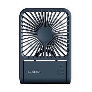 HX-123 USB chargeant le bureau mural pliant mince et léger petit ventilateur (bleu) SH801C1302-20