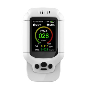 Détecteur de qualité de l'air 8 en 1 PM2.5/PM1.0/PM10/HCHO/TVOC/O3/moniteur de température/humidité SH83171573-20