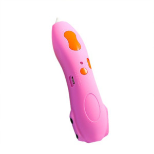 Stylo d'impression 3D à basse température à détection infrarouge pour enfants, stylo de peinture Graffiti bricolage (1000 mAh-rose) SH701A93-20