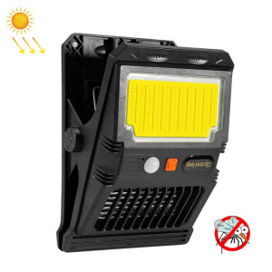 E-SMARTER W7105-2 Lampe murale solaire COB avec pince anti-moustiques Lampe portable avec capteur corporel Lampe de jardin extérieure SE35021998-20