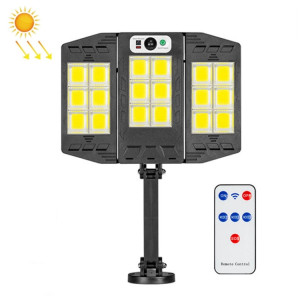 E-SMARTER W796-6 Applique murale à induction solaire Lampe extérieure intelligente avec télécommande SE5005602-20