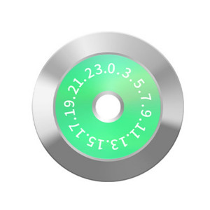 Lame en acier de tungstène de remplacement de couteau de coupe de Fiber optique de Surface rotative de 20mm 24 SH1103723-20