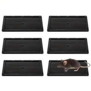Planche de souris collante en plastique, autocollant anti-rat, 6 pièces/ensemble SH01251603-20
