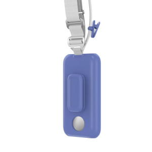 Pour Apple Vision Pro Support de boîtier de batterie PC avec clip de ceinture et bandoulière Accessoire de casque VR (bleu) SH501D494-20