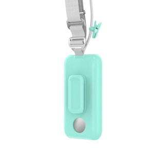 Pour Apple Vision Pro support de boîtier de batterie PC avec clip de ceinture et bandoulière accessoire de casque VR (vert menthe) SH501E1374-20