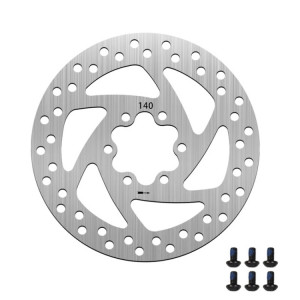 AIMITE pour scooter électrique KUGOO M4 de 10 pouces Disque de frein 140 mm Disque de roue arrière SA0187845-20