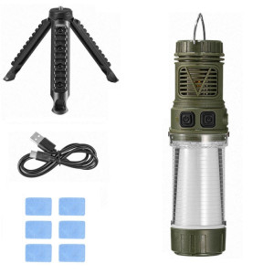 Lampe de camping anti-moustiques LED 3 en 1, lumière magnétique pour tente extérieure (W8122 vert) SH101B6-20