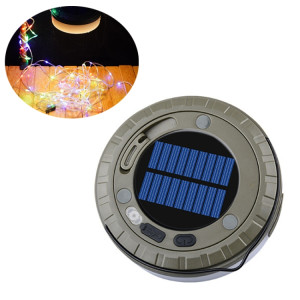 Guirlande lumineuse solaire LED pour camping, chargement de type C, couleur : 10 m, lumière chaude unique SH8002848-20